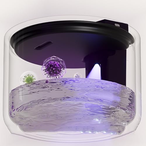Cordless Ceramic Cat Water Fountain 101.45oz (101.45 Fl Oz)