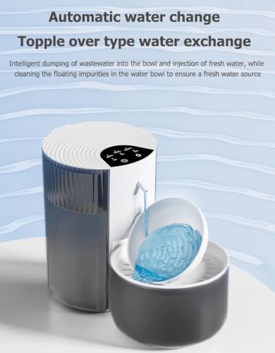 Wireless Cat Water Fountain Cordless No Filters