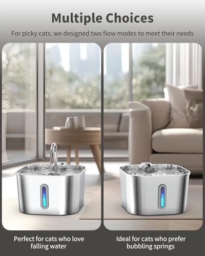 Cat Water Fountain Stainless Steel
