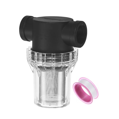 Water Pump Strainer with 40 Mesh Stainless Steel Filter Screen
