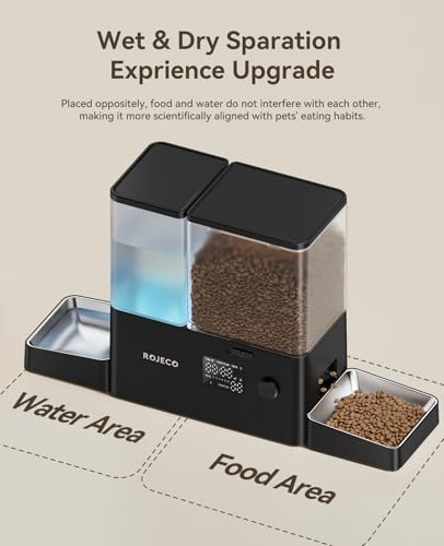 Automatic Cat Feeder & Water Dispenser