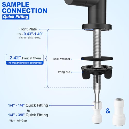 Long Stem Drinking Water Faucet