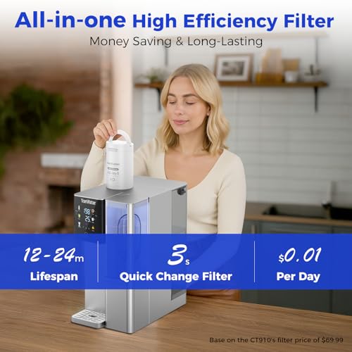 Instant Hot Reverse Osmosis Water Filter Countertop RO System