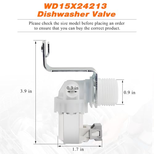WD15X24213 WD15X22999 WD15X26140 Dishwasher Valve by Blutoget