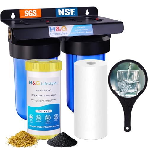 2 Stage Whole House Water Filtration System 50