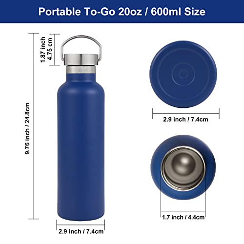 20 oz Insulated Water Bottles (8 Count)