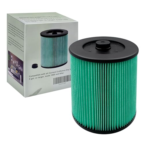 17912 & 9 17912 HEPA Vacuum Filter Compatible with Filter No.9
