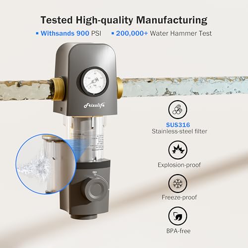 Spin Down Sediment Water Filter