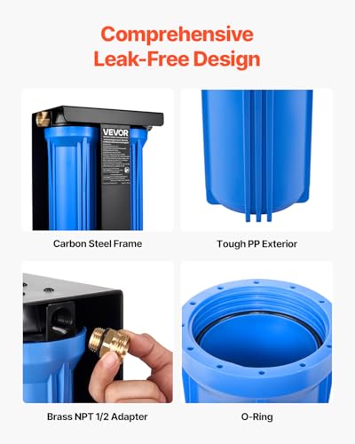 RV Water Filter with Bracket