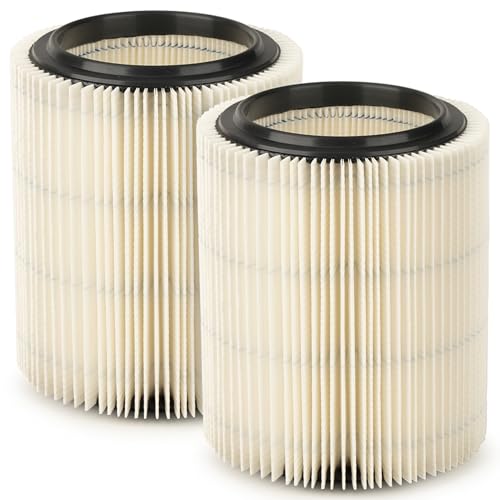 Replacement Filter for Craftsman and Ridgid Shop Vacs Part #s 9 (2 Count)
