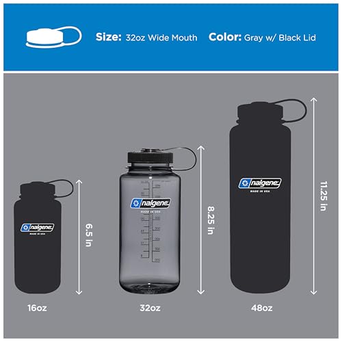 32 oz Wide Mouth Water Bottle