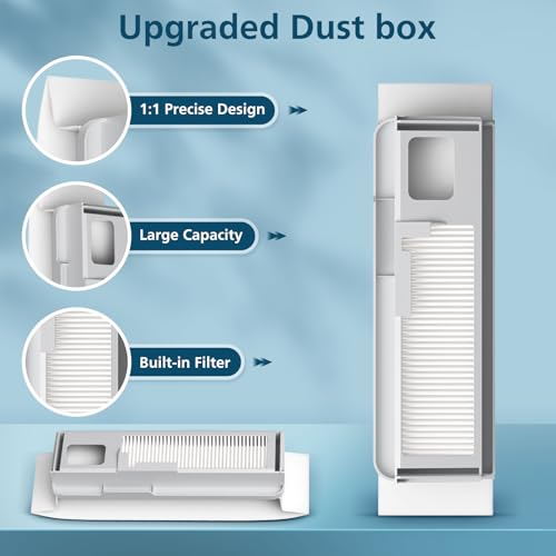 Replacement Parts Accessories for Narwal Freo X Ultra Robot Vacuum (16 Count)