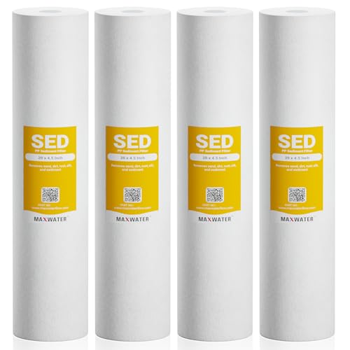 1 Micron 20 x 4.5 Sediment Filter (4 Count)