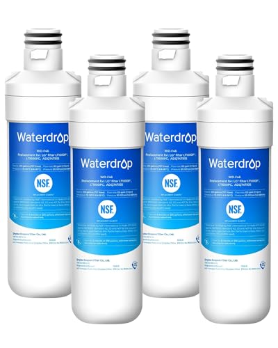 LT1000PC ADQ747935 MDJ64844601 Refrigerator Water Filter (4 Count)