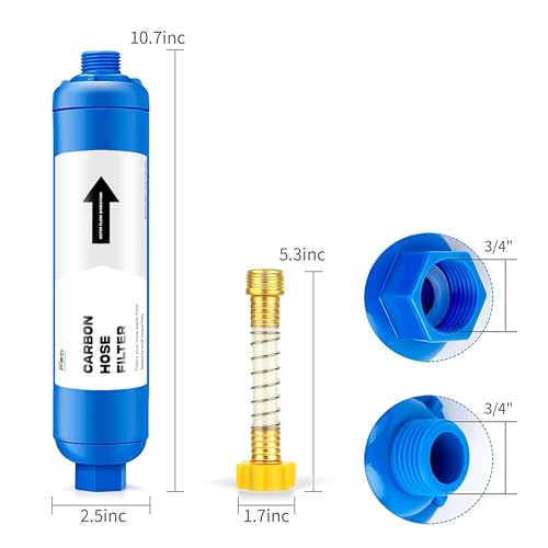 Carbon Hose Filter for Ice Bath Filling