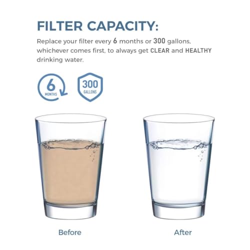 EDR3RXD1 Water Filter Replacement (2 Count)