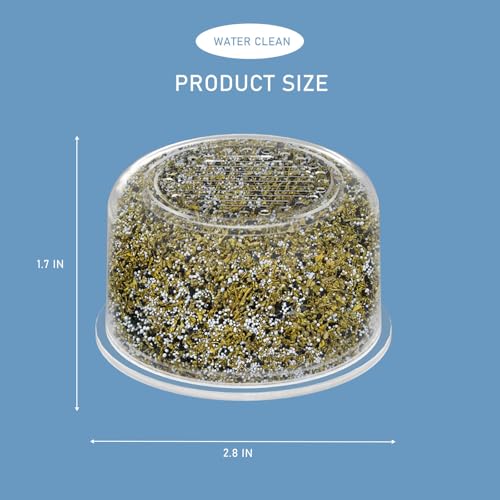 Shower Head Filter Replacement Cartridge Compatible with All Canopy Handheld & Fixed Filtered Shower Head (4 Count)