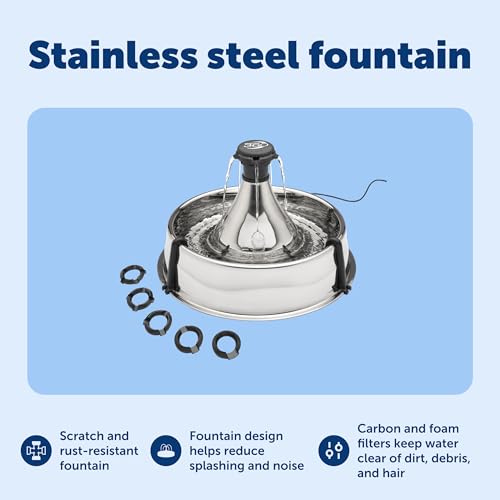 Drinkwell Stainless Multi