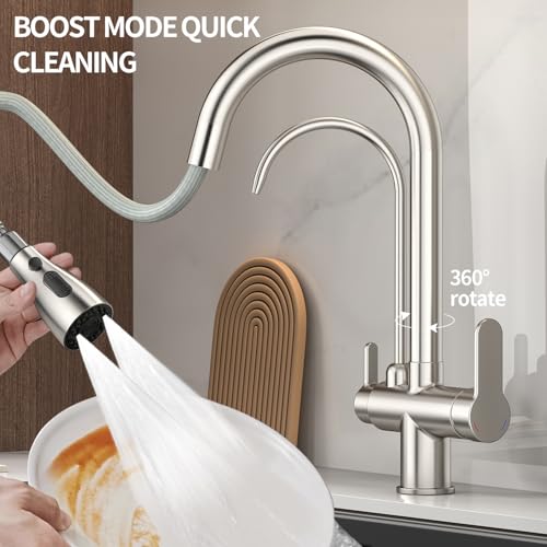 Kitchen Sink Faucet with Pull