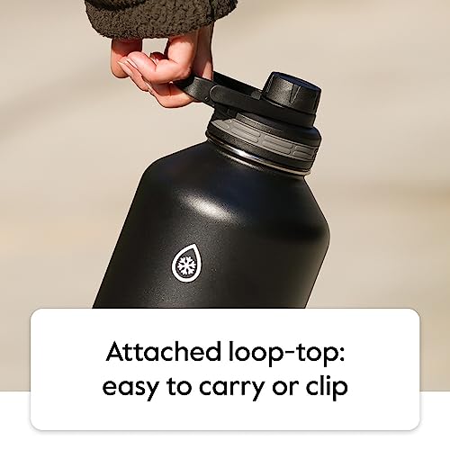 Kids 16 oz Insulated Water Bottles with Straw Lid BPA (2 Count)