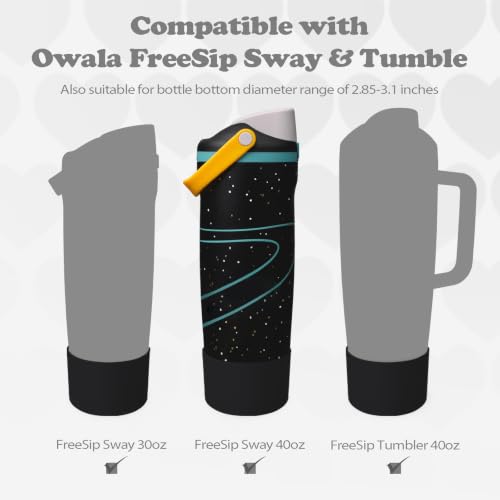 Silicone Boot for Owala 30oz & 40oz FreeSip Sway Bottles & Tumblers