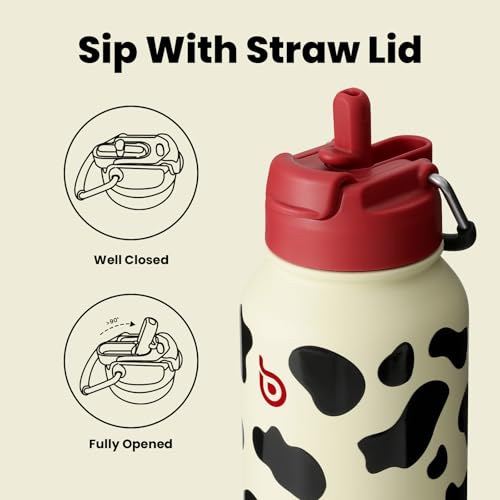32oz Insulated Water Bottle with Pill Box