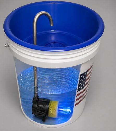 5-Gal (19L) Dog Water Dispenser & Fountain for Large Dogs, Anti-Splash Design with UV-C Filtration, XL Capacity, Keeps Floors Dry – Freedom Pet Fountain