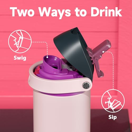 24 oz Insulated Water Bottle for Sports