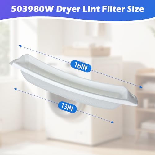 503980W Dryer Lint Filter Compatible with Speed Queen Amana Alliance