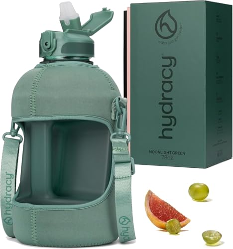 2.3L BPA Free Tritan Plastic Water Bottle with Adjustable Shoulder Strap
