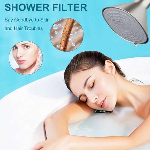 Shower Head Filter Replacement Cartridge Compatible with All Canopy Handheld & Fixed Filtered Shower Head