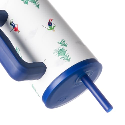 40oz Leak Proof Ceramic Lined Tumbler with Handle