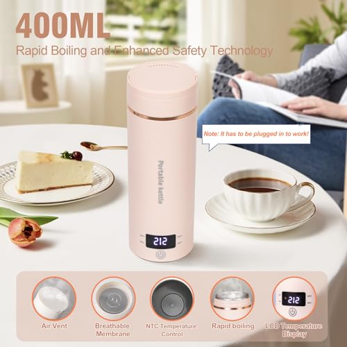 Portable Electric Kettle for Travel 120V