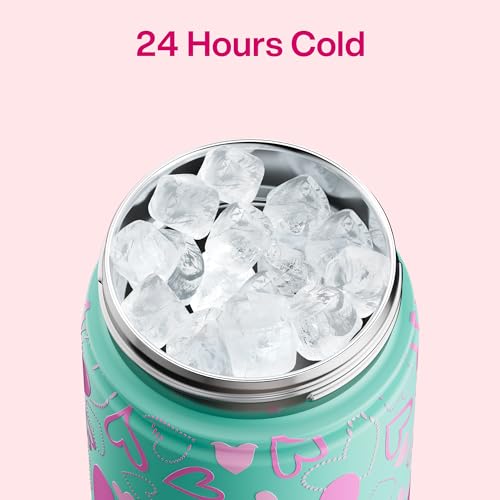 Insulated Water Bottle with Straw Stainless Steel Water Bottle