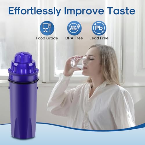 CRF950Z Pitcher Water Filter Replacement for PUR PPF951K (6 Count)