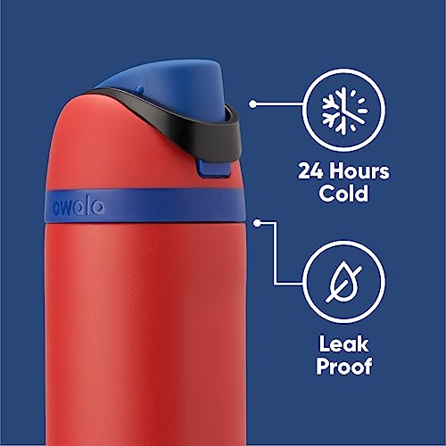 Marvel FreeSip Stainless Steel Water Bottle 24 oz Spiderman