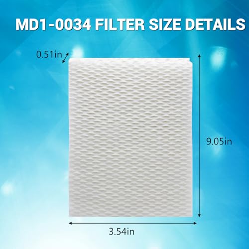 MD1 0034 Humidifier Replacement Wick Filters for Vornado Evaporative Humidifier Evap2