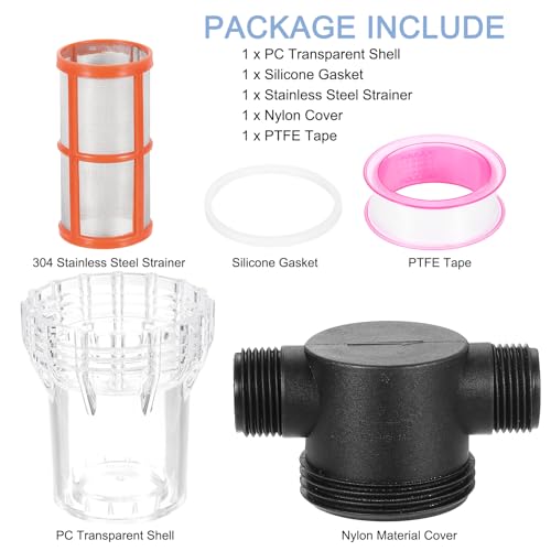 Pressure Washer Filter 1" NPT Female Thread