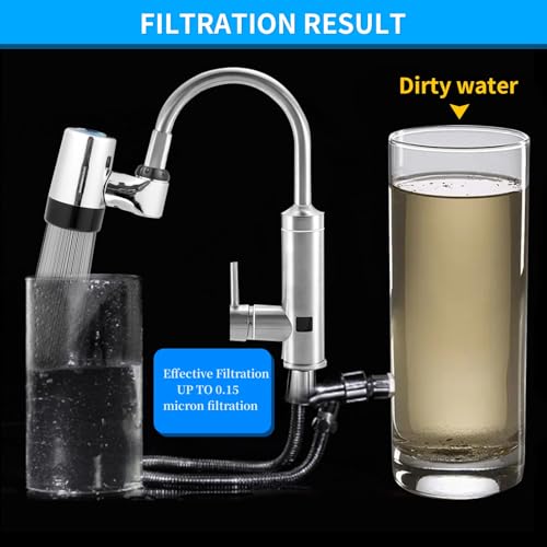 Legionela Faucet Filter Faucet Mount Water Filtration System Tap Filter