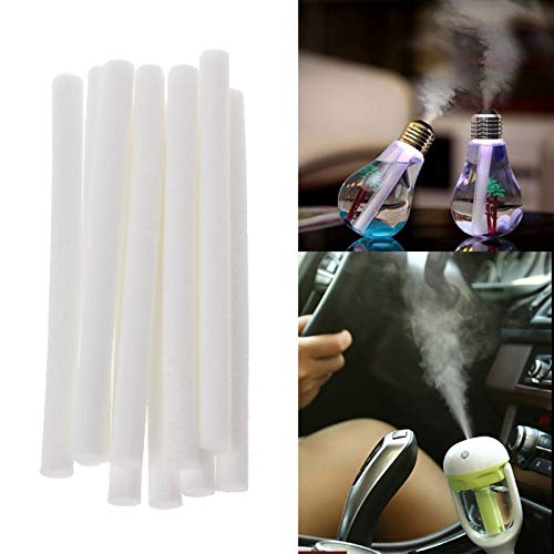 50 PCS Filter Cotton Wicks Stick Replacement Wicks in Travel (50 Count)