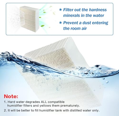 1043 Humidifier Filter Wick Replacement for AIRCARE Essick Air 826000 831000 EP9800 EP9700 EP9500 EP9R800 EP9R700 EP9R500