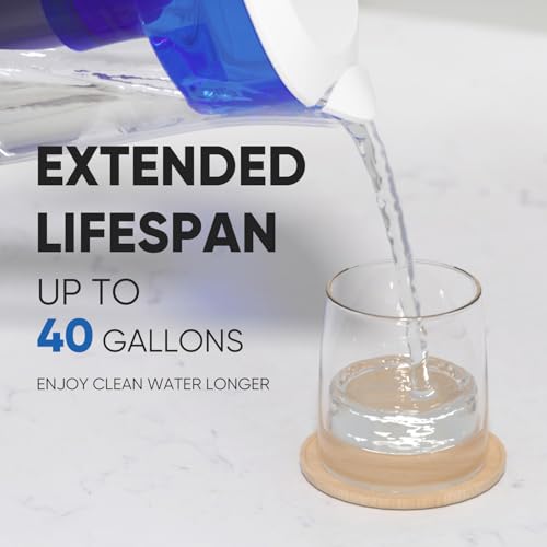 CRF950Z Pitcher Water Filter Replacement for Pur PPF900Z (4 Count)
