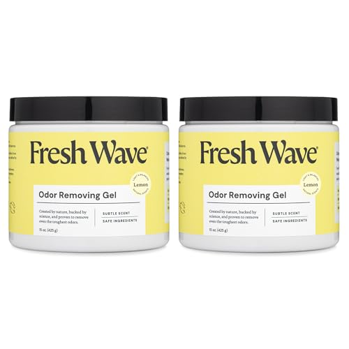 Lemon Odor Eliminator Gel 2Pk 15 oz (30 Fl Oz)
