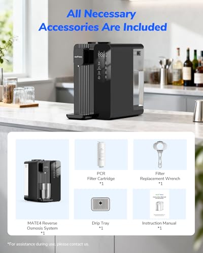 Countertop Reverse Osmosis Water Filter with UV