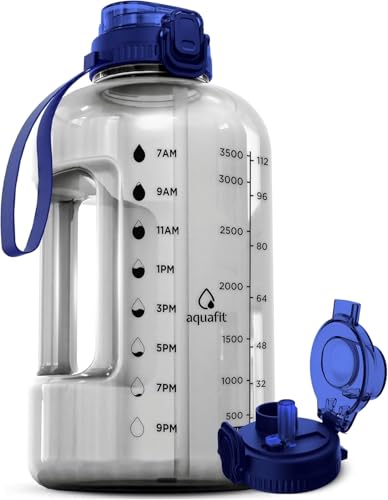 1 Gallon Water Bottle with Time Marker