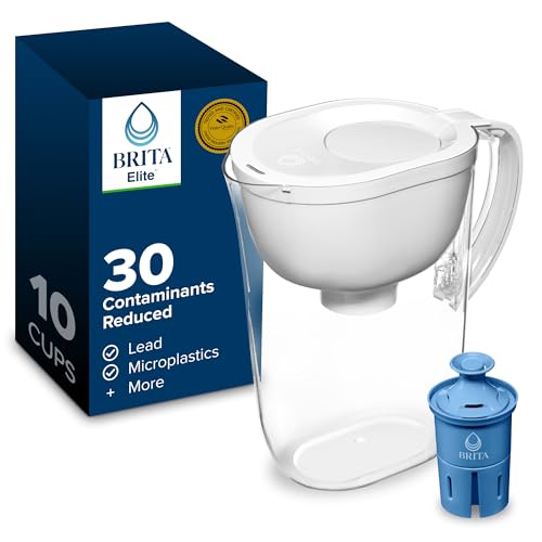 Large 10 Cup Water Filter Pitcher
