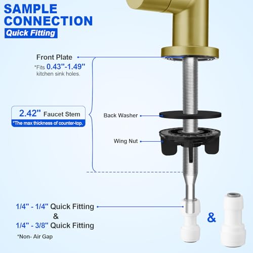 Long Stem Drinking Water Faucet