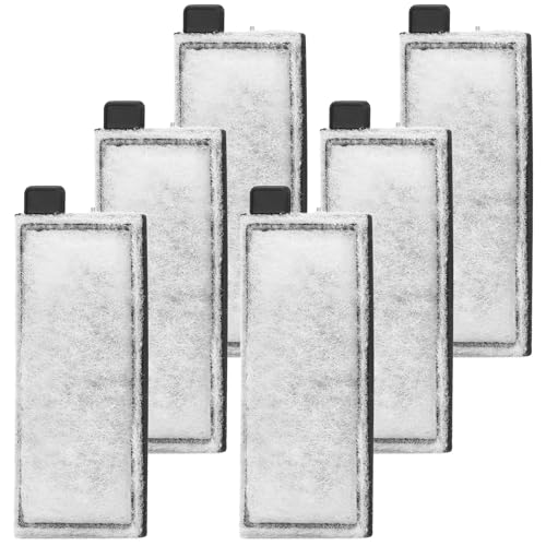 8 Pack Aquarium Filter Cartridge Replacement Fish Tank Filter Cartridge for Aquarium Internal Filter (8 Count)