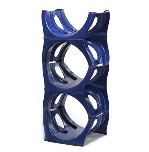 Stackable Water Bottle Storage Rack Best Water Jugs 5 Gallon Organizer. Jug Holder for Kitchen