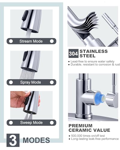Kitchen Faucet and Water Filter Faucet Combo